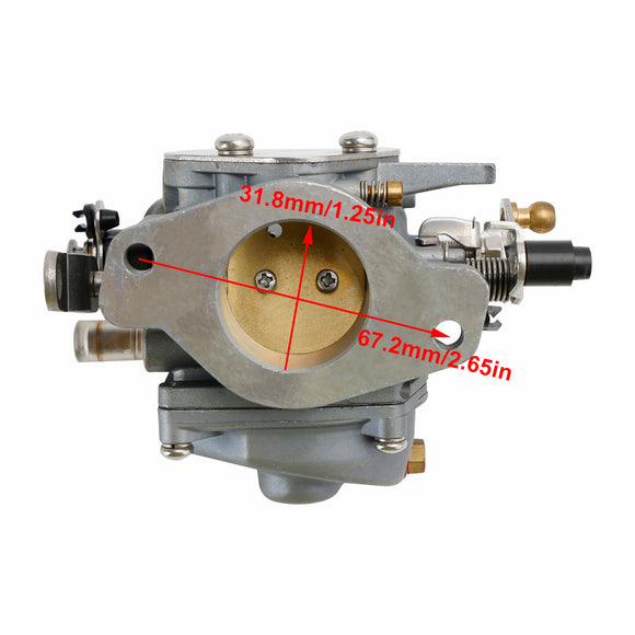 1995-2000 Yamaha 2-Stroke 60HP Carburetor Carb 6K5-14301-01 6K5-14301-02 Generic