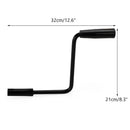 Pop Up Camper Crank Handle Caravan RV Camping Canopy Rocker Black-2
