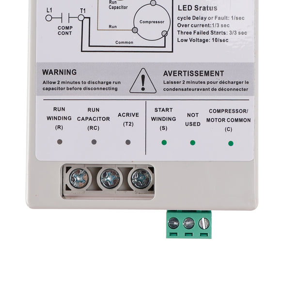 AC Soft Starter Reverse Motor Protection 16-32A + Install Kit