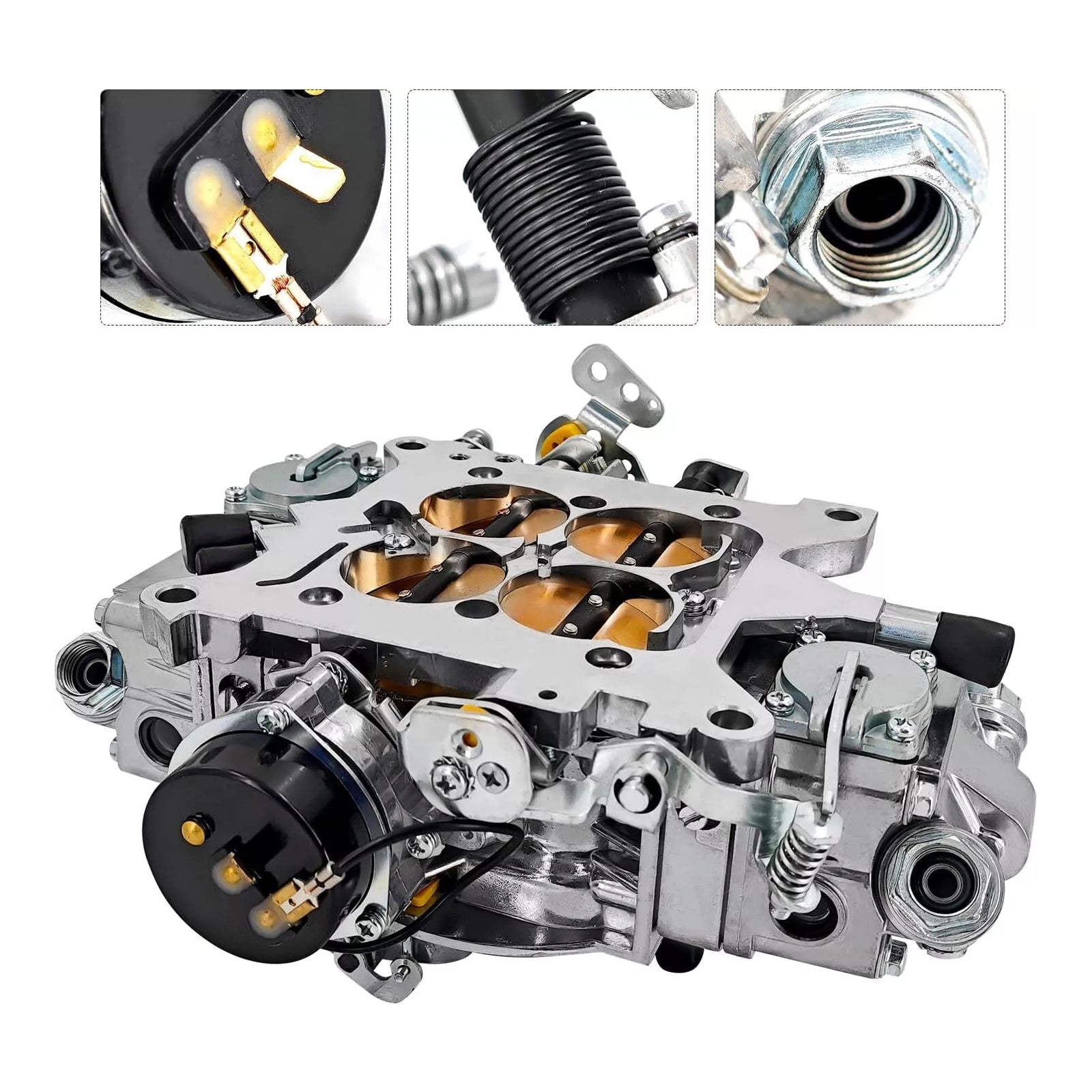 850 CFM Mechanical Secondary BR-67214 Quick Fuel Carburetor - 0