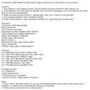 Carburetor MD196458 For Mitsubishi 4g63 L200 Pickup L300 Gallant Talon Eclipse-11