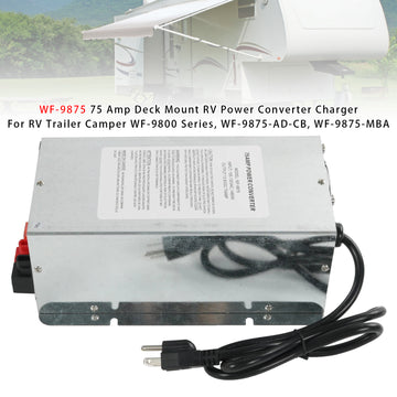 WF-9875 Converter Charger 75 Amp DC Output Deck-Mounted Converter Charger