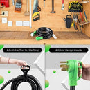 50Amp Generator Cord 25FT+Power Inlet Box RV Extension Cord Waterproof Combo Kit-5