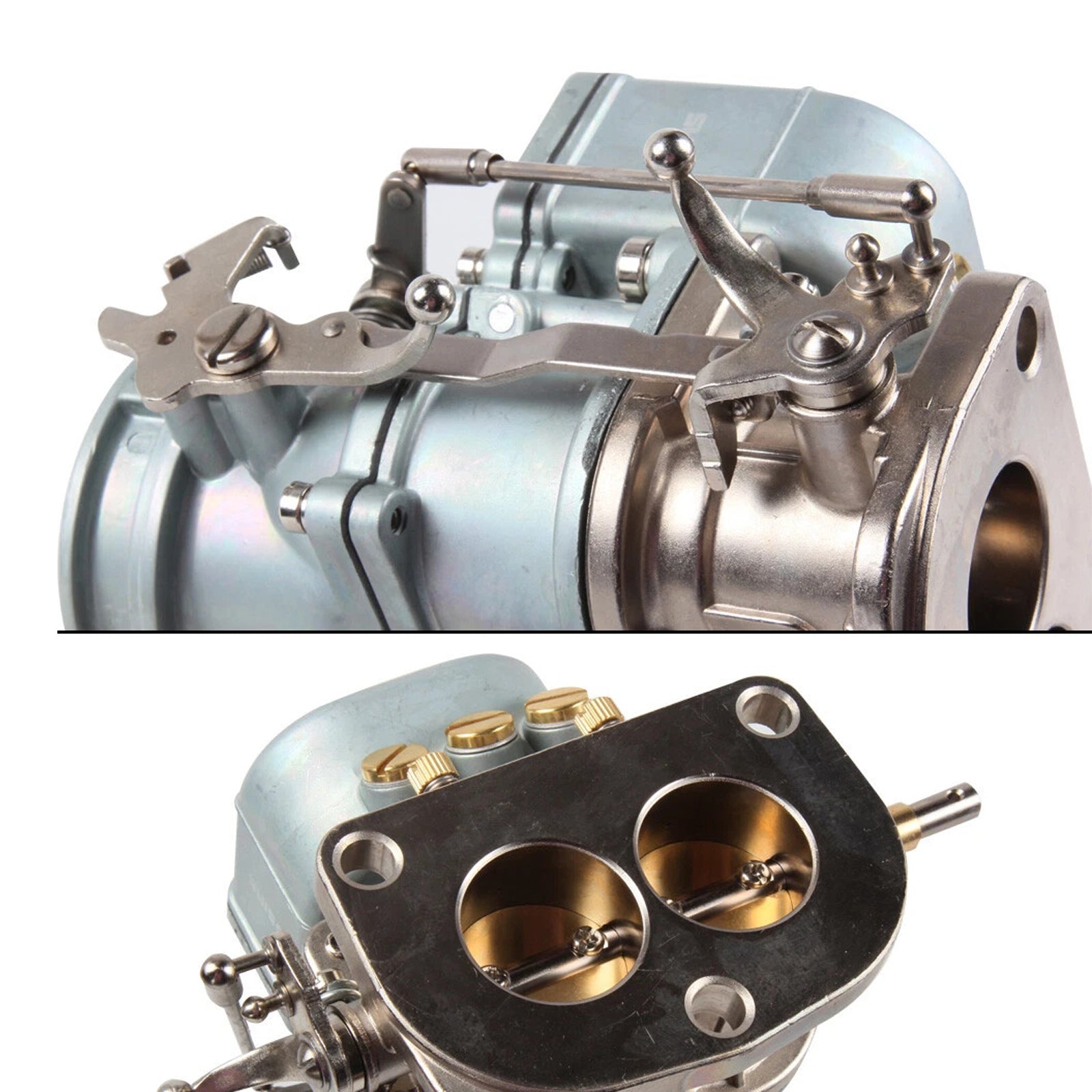 Carburetor 97 Style Natural Finish 2-BBL 91511655 For Speedway 9-Super-7 Carb - 0