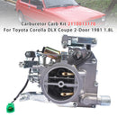 Carburetor Carb Kit 2110013170 For Toyota Corolla DLX Coupe 2-Door 1981 1.8L-1
