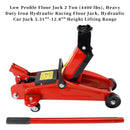 Low Profile Floor Jack 2 Ton (4400 lbs) 5.31"-12.8" Height Lifting-3