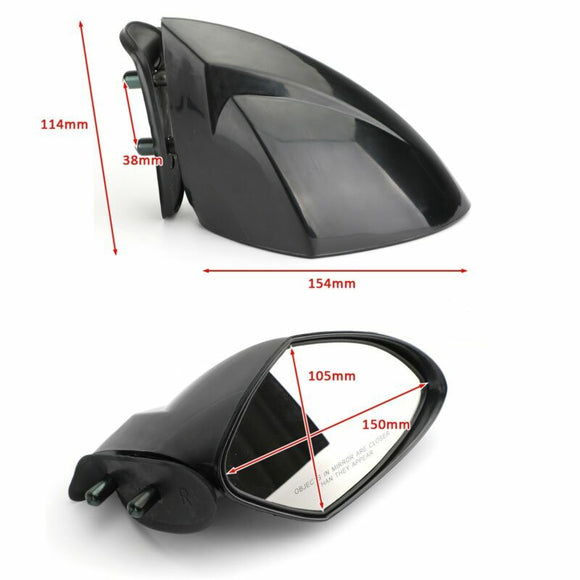 2005-2009 Yamaha VX Deluxe Rückspiegel rechts F1S-U596C-10-00 Generisch