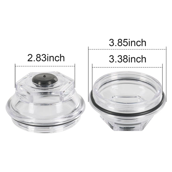 2PCS Oil Bath Dust Caps K71-704-00 For Dexter 9k 10K 8-415 430  3.5"