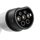 Tragbares EV-Ladegerät Typ 2, 10 Meter Kabel, 3-poliger UK-Stecker, 13 A, einstellbar-3