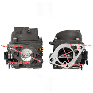 Outboard Engine Carburetor Carb fit for 16100‑ZV4‑D22 BF15A1 BF15A2 BF15AH BF15AK - 0