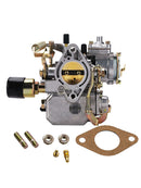 Volkswagen Beetles Thing Squareback Transporter Dual Port 1600cc 12V 34 Pict-3 Carburetor 113129031K 8-1289-B-8