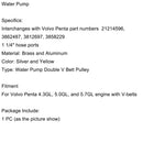 21214596 3858229 Raw Sea Water Pump for Volvo Penta 4.3  5.0  5.7 V-belts-8