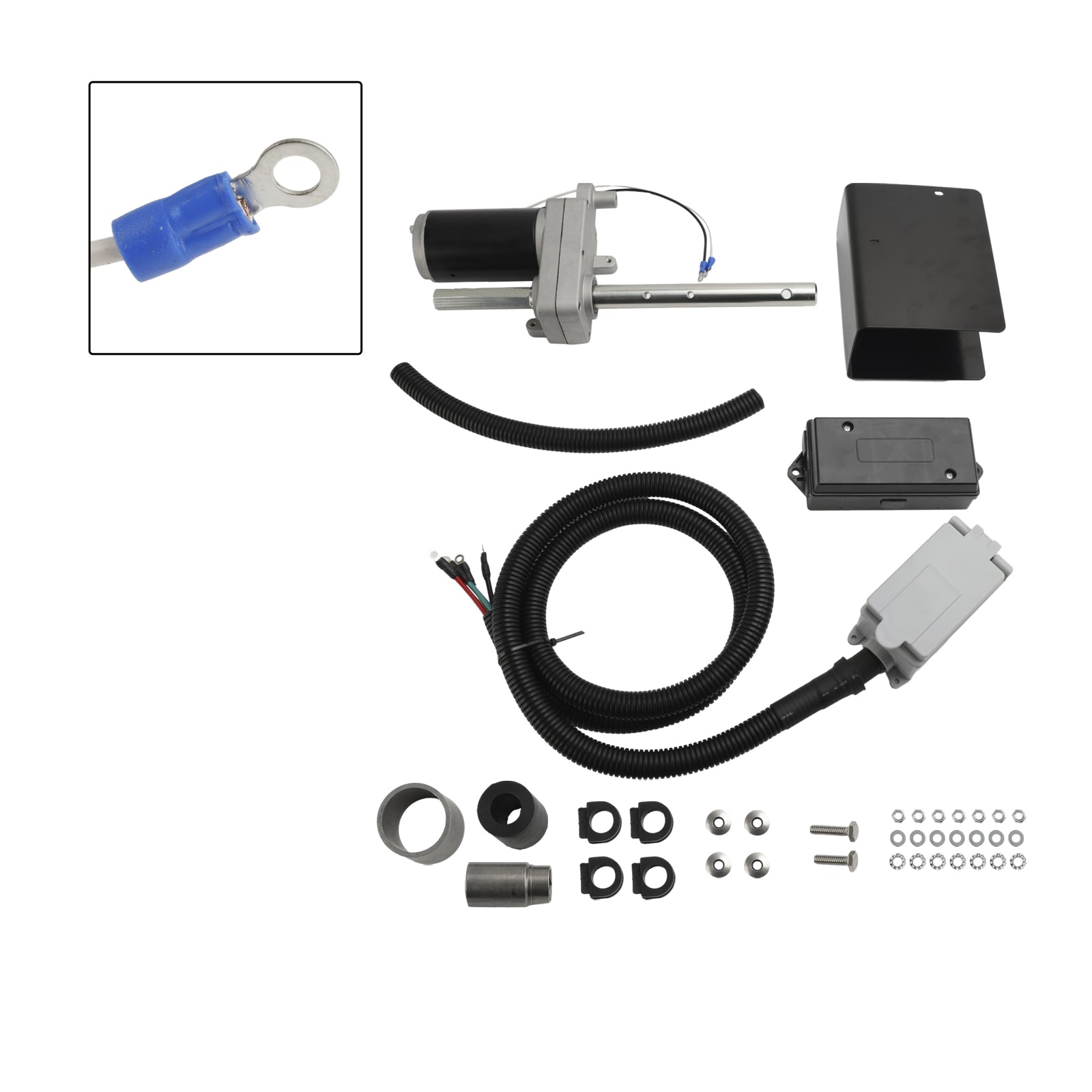 12000 lbs Electric Trailer Jack Kit High Power Replacement for 1824200101