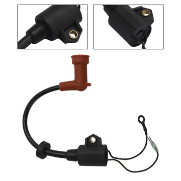Yamaha 9.9hp 9.9F/9.9 Ignition Coil 65E-85570-00 65E-85570-01 Generic - 0