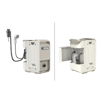 Portable Water Heater For RV Camping  7800mAh 3.3h Rechargeable Camping Cleaning - 0