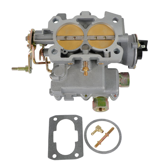 Carburetor Carb fit for Marine Mercruiser 2 Barrel 3.0L 2 CYL with a Long Linkage