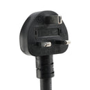 Tragbares EV-Ladegerät Typ 2, 8 Meter Kabel, 3-poliger UK-Stecker, 13 A-6