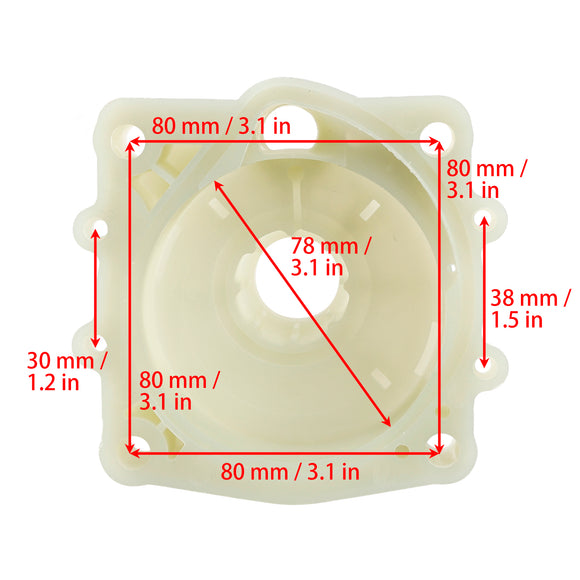 AUSSENBORDERGEHÄUSE WASSERPUMPE passend für Yamaha 2-Takt 100PS-250PS 61A-44311-01-00
