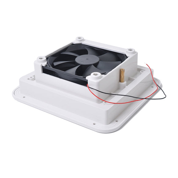12V RV Caravan Side Air Ventilation Cooling Fan with Mute Exhaust Function for Quiet Operation