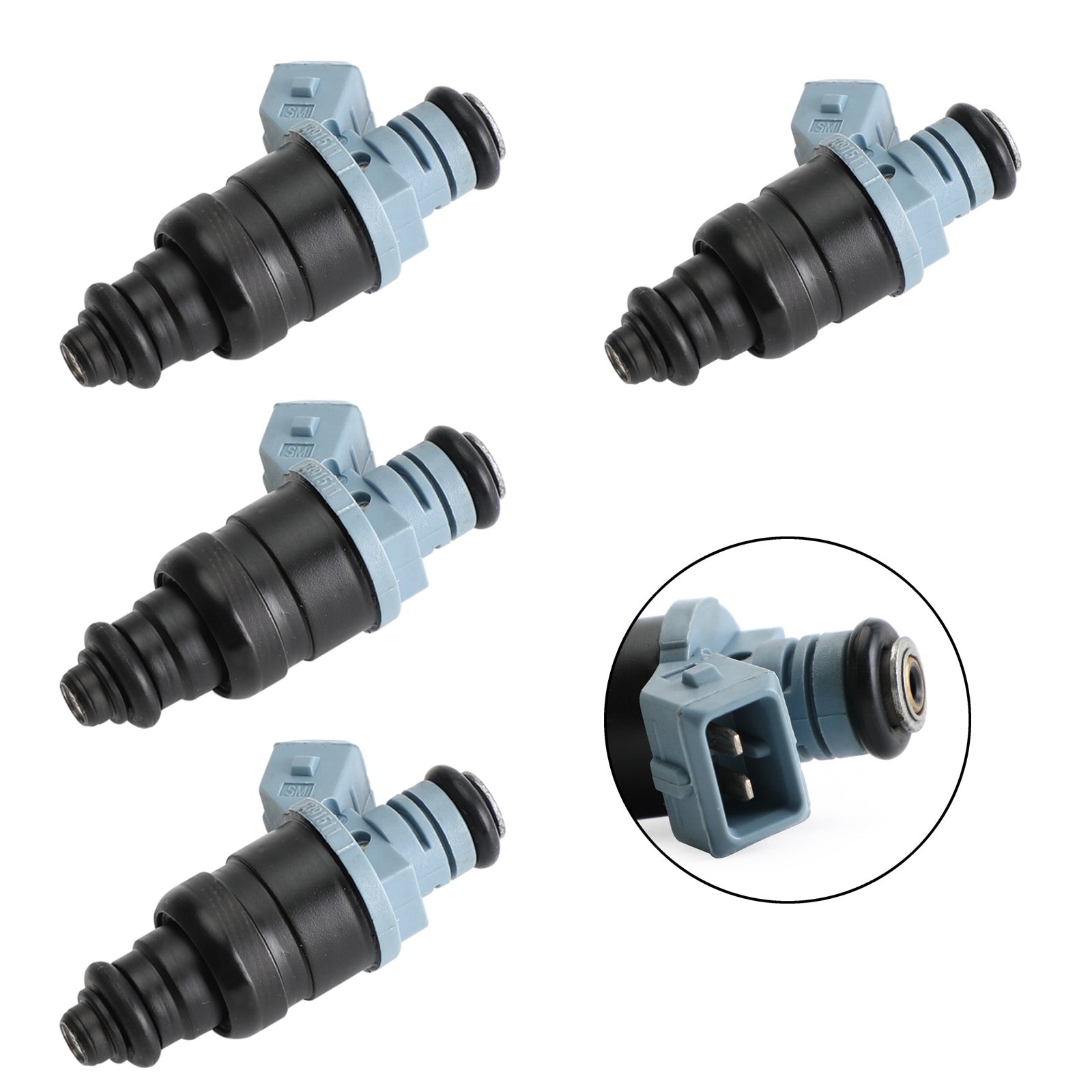 Kcarpart High-Impedance 380CC  Fuel Injectors 0391511 Set of 4 For BMW For MINI R52 R53 S JCW John Cooper Generic - 0
